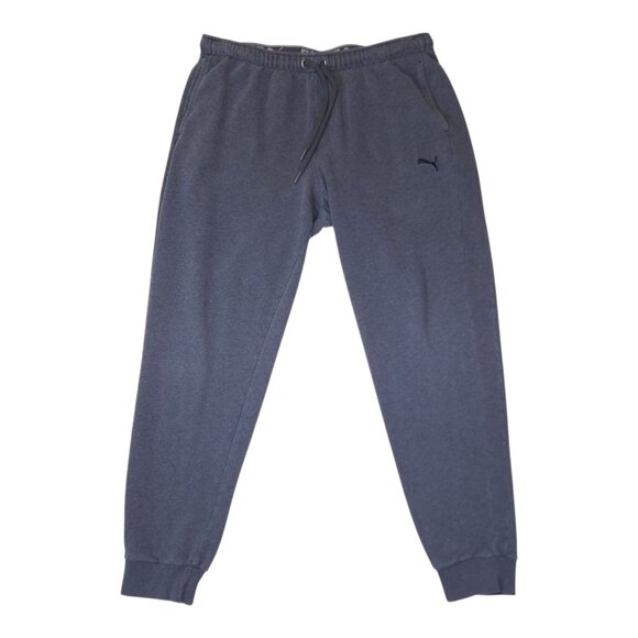 Puma Mens Gray Jogger Sweatpants Size XL - Picture 1 of 8